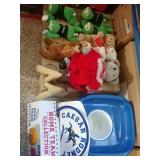 Stuffed animals, tot potty, basketball hoop