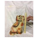 Chalk carnival dog Slight damage on front foot.