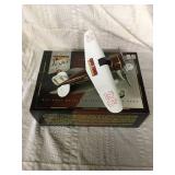Curtis turner racing airplane bank Die cast metal