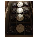 1990 Budweiser holiday stein 12 in original box