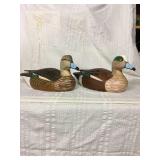 1987 Rollins Bradshaw widgeon decoys 15 x 7 1/2 x