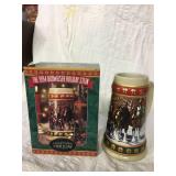 1994 Budweiser holiday stein