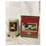 Budweiser stein with 10 historic advertising when