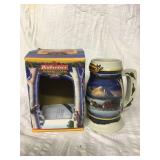2000 Budweiser holiday stein