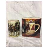 Budweiser Clydesdale one parade stein