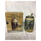 Budweiser stein endangered species series