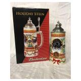Beer stein holiday Budweiser 2008/75 anniversary