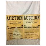 1849 auction signs