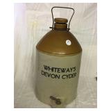 Large cider crock dispenser 18 inches in height