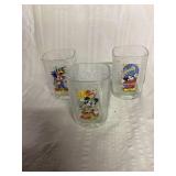 2000 W Disney McDonald glasses Set of four with