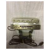 Budweiser light 7 inches tall by 9 inches wide