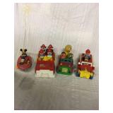 Disney toys in Sesame Street toy Three Disney