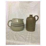 Crockery jug and pitcher Jug eight tall five