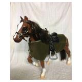 Horse 20 inches tall 21 inches long