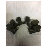 Six metal Banks Three unmarked, one Sussex trust