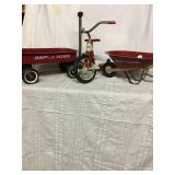 Radio flyer wheelbarrow and wagon flexible flyer