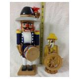 11 inch drummer boy Nutcracker and 7 inch sea