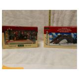 2 pc Lemax village accents