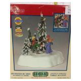 Lemax village accents merry Christmas tree
