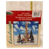 Lemax village accent nosey squirrel