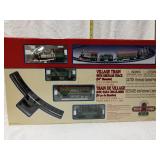 Lemax village train with circular track. 24"