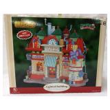 Lemax lighted building.  Ribbon & Giftwrap