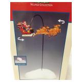 Lemax village accent. Santa Claus is coming to