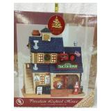 Lemax porcelain lighted house. (Menards exclusive