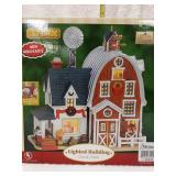 Lemax lighted building. Chucks farm