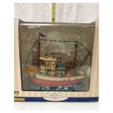 Lemax lighted table accent.  The Osprey Fishing