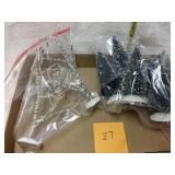 8 pc table accents trees