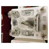 Hawthorne village Christmas tree and table