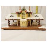 Hawthorne village piece. Christmas Village Train