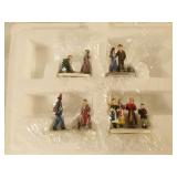 Hawthorne Village table accents. 4 piece village