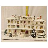 Hawthorne village Norman Rockwell edition. Red