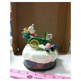 John Deere holiday musical. Plays white Christmas