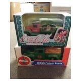 (2) go Cola diecast metal banks
