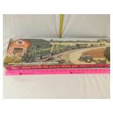 John Deere HO scale track box. includes 62 inch x
