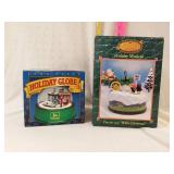 John Deere holiday globe and John Deere