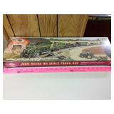 John Deere HO scale track box. Includes 62" x 44"