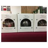 (3) John Deere hand painted ornament.