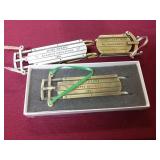 John Deere 2001 2002 and 2003 sled ornaments