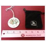 John Deere 1998 pewter Christmas ornament