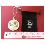 John Deere 1999 pewter Christmas ornament