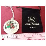 John Deere 2003 pewter Christmas ornament