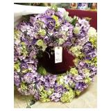 32 inch diameter hydrangea wreath