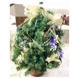21" tall Christmas light up table decorations