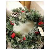 24 inch diameter Christmas wreath