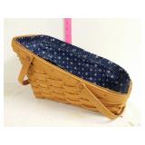 1995 Longaberger large Veggie Basket with liner