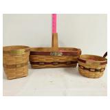 (3) Federalsburg baskets. 1998, 1999 and 2001